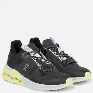 NWT ON Running  Cloudnova Flux Black/Hay 10